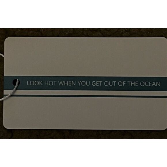 TASHEHE String Bikini High Leg Cut/Triangle Removable Pads Geometric Size S - Picture 10 of 14